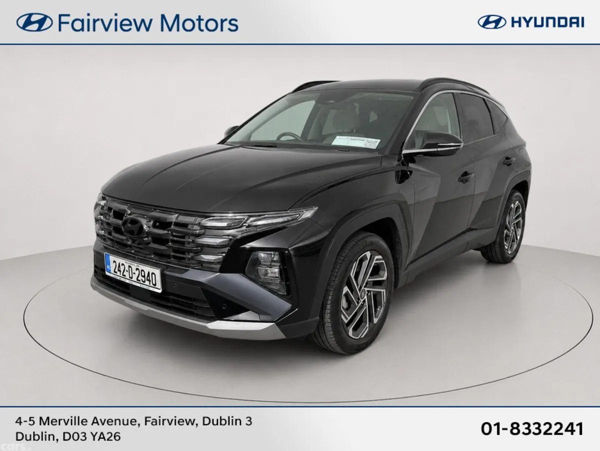 Hyundai Tucson SUV, Petrol Hybrid, 2024, Black