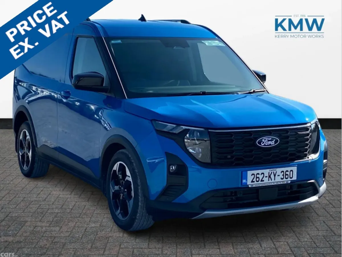 Ford Transit Courier Van, Diesel, 2026, Blue