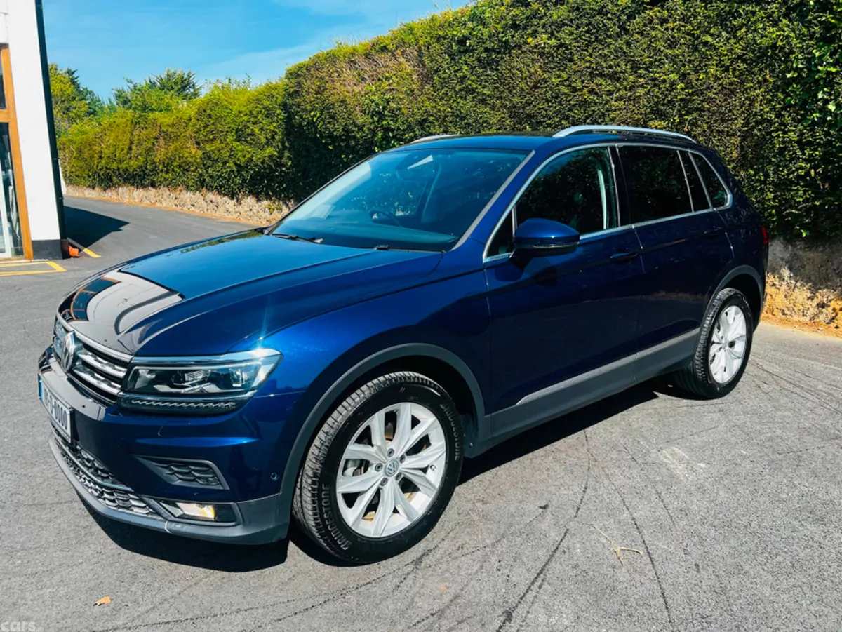 Volkswagen Tiguan Estate, Diesel, 2019, Blue