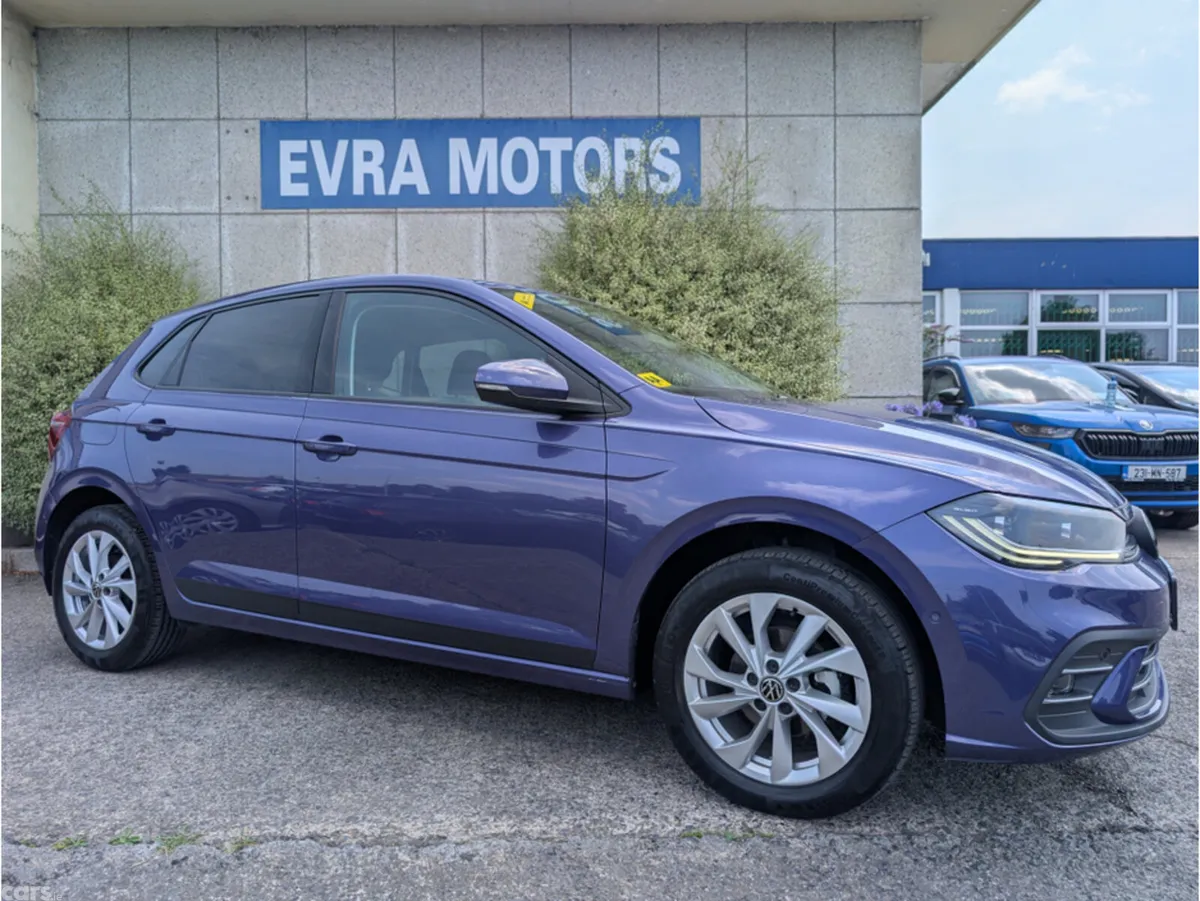 Volkswagen Polo Hatchback, Petrol, 2022, Purple