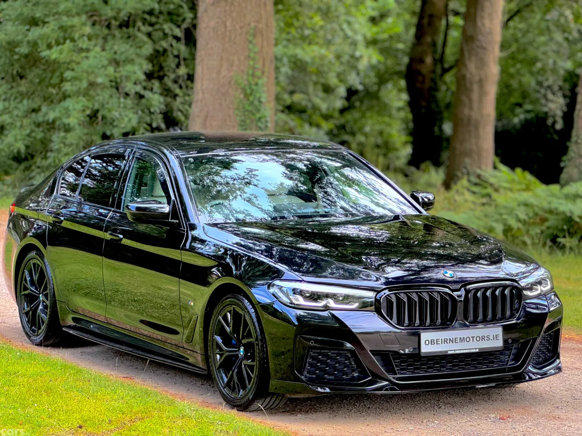 BMW 5-Series Saloon, Diesel, 2021, Black