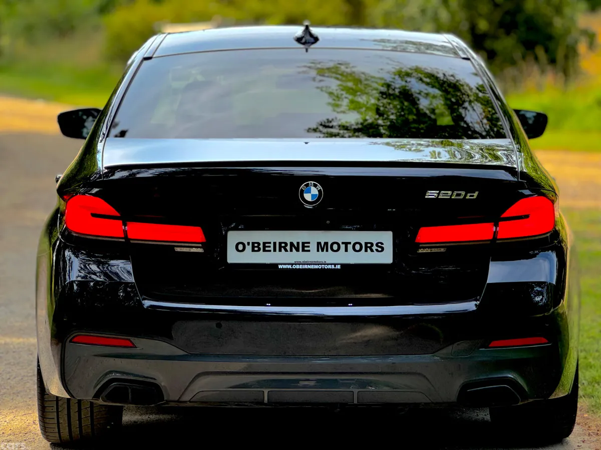 BMW 5-Series Saloon, Diesel, 2021, Black