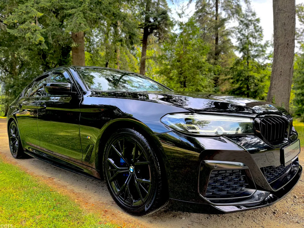 BMW 5-Series Saloon, Diesel, 2021, Black