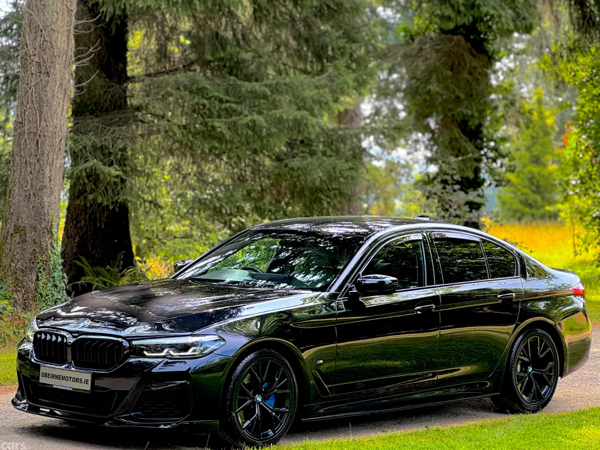 BMW 5-Series Saloon, Diesel, 2021, Black