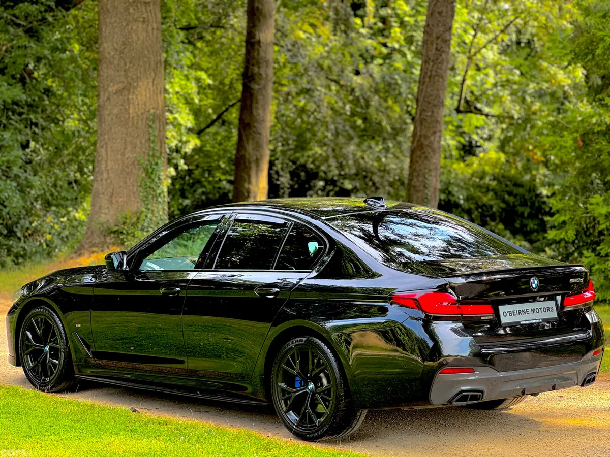 BMW 5-Series Saloon, Diesel, 2021, Black
