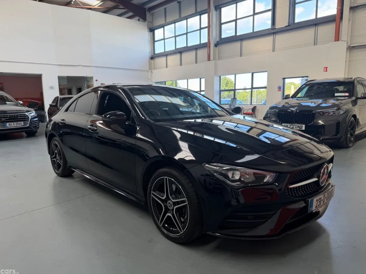 Mercedes-Benz CLA Coupe, Petrol Hybrid, 2023, Black