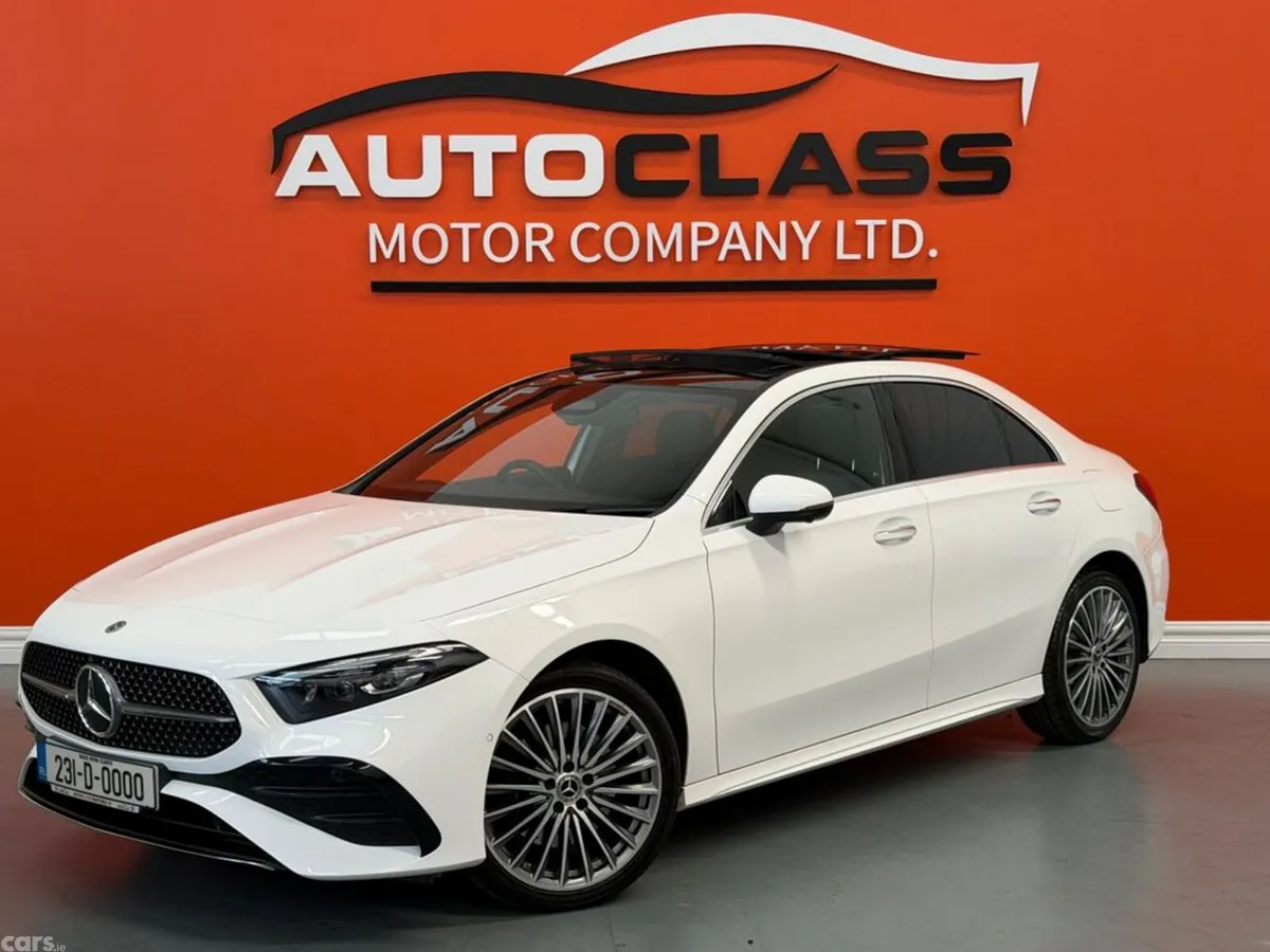 Mercedes-Benz A-Class Saloon, Petrol Plug-in Hybrid, 2023, White