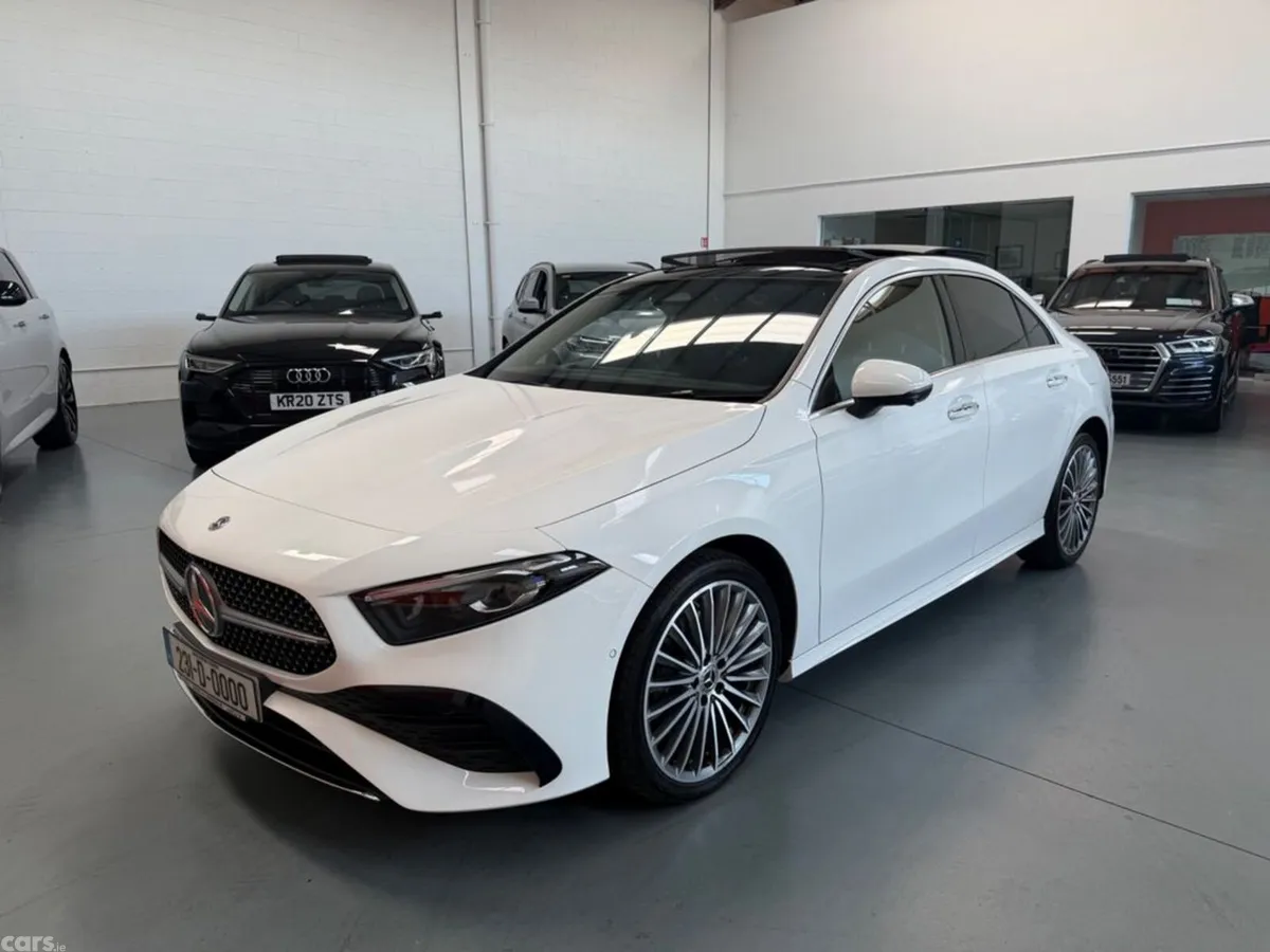 Mercedes-Benz A-Class Saloon, Petrol Plug-in Hybrid, 2023, White