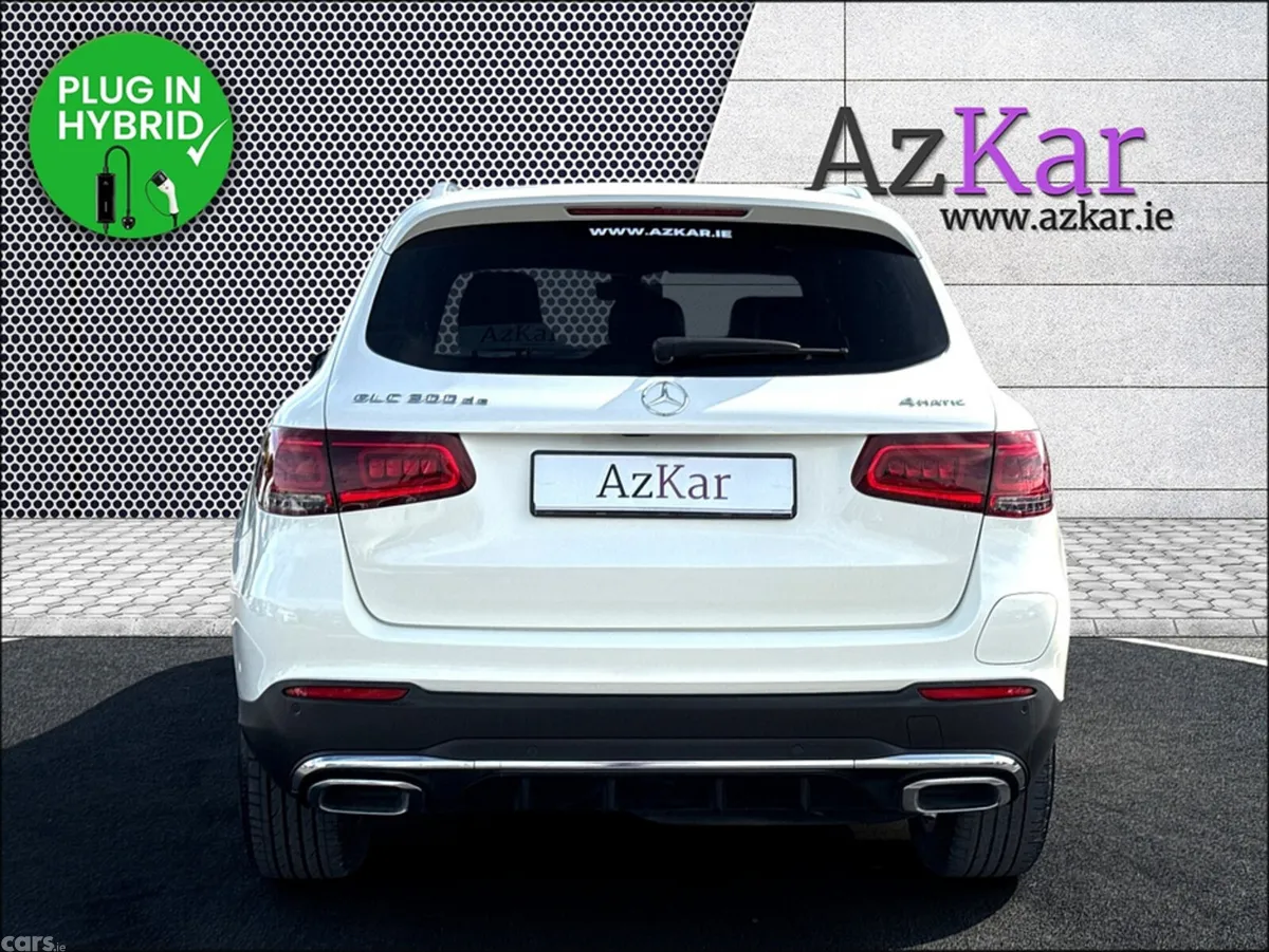 Mercedes-Benz GLC SUV, Diesel Plug-in Hybrid, 2021, White