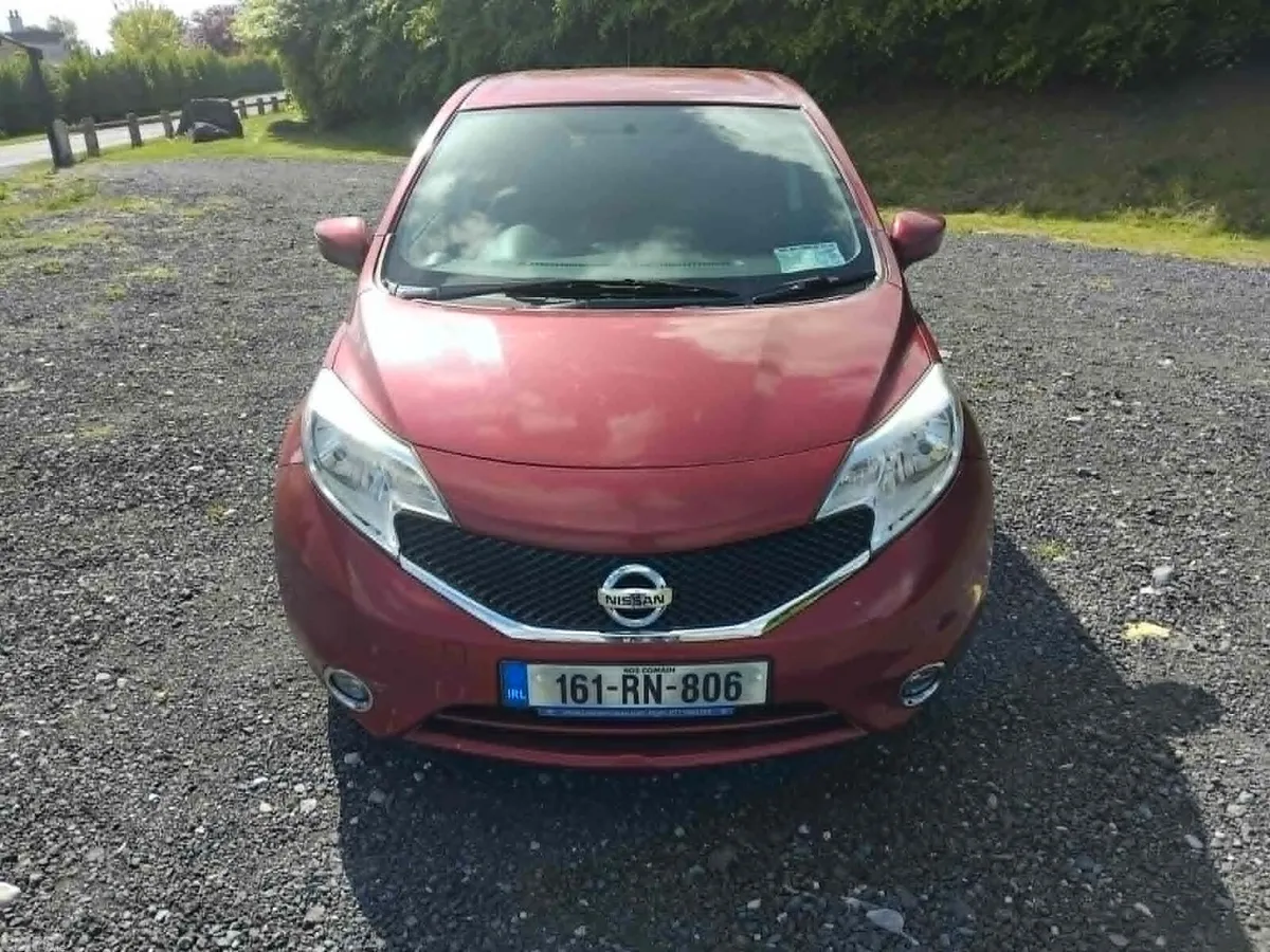 Nissan Note MPV, Diesel, 2016, Red