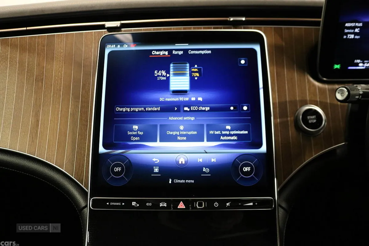 Mercedes-Benz EQE Saloon, Electric, 2022, Grey