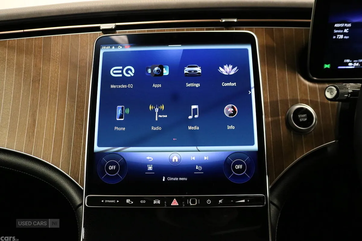 Mercedes-Benz EQE Saloon, Electric, 2022, Grey