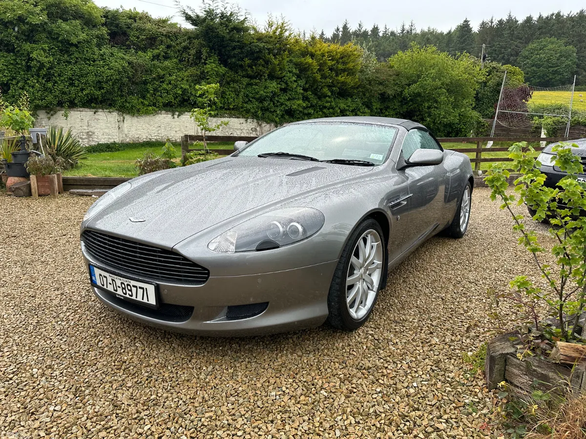Aston Martin DB9 Convertible, Petrol, 2007, Silver