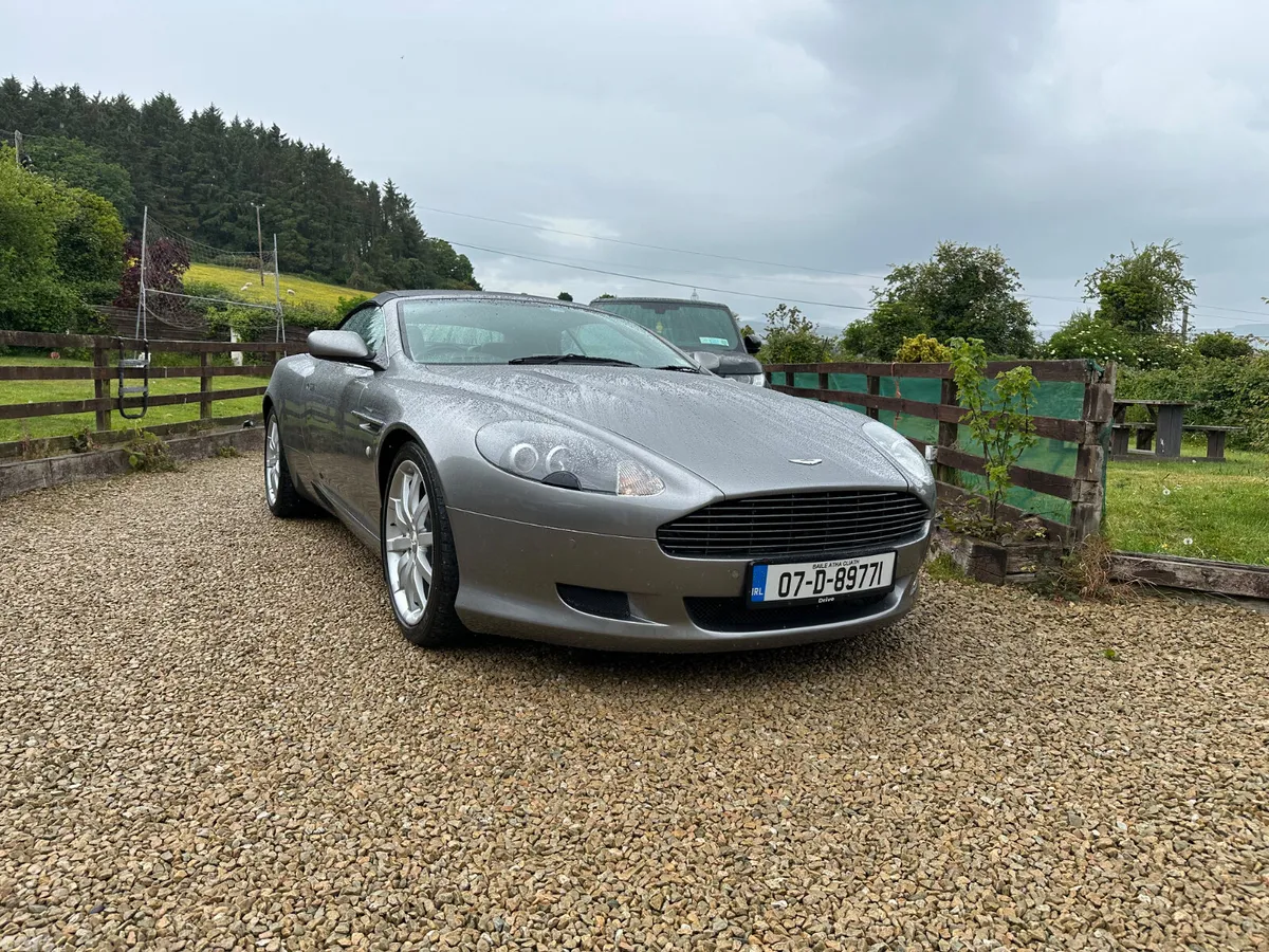 Aston Martin DB9 Convertible, Petrol, 2007, Silver
