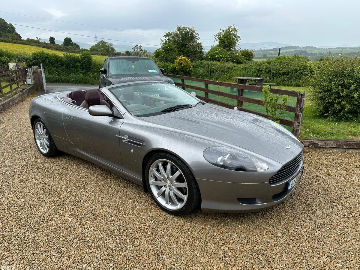 Aston Martin DB9 Convertible, Petrol, 2007, Silver