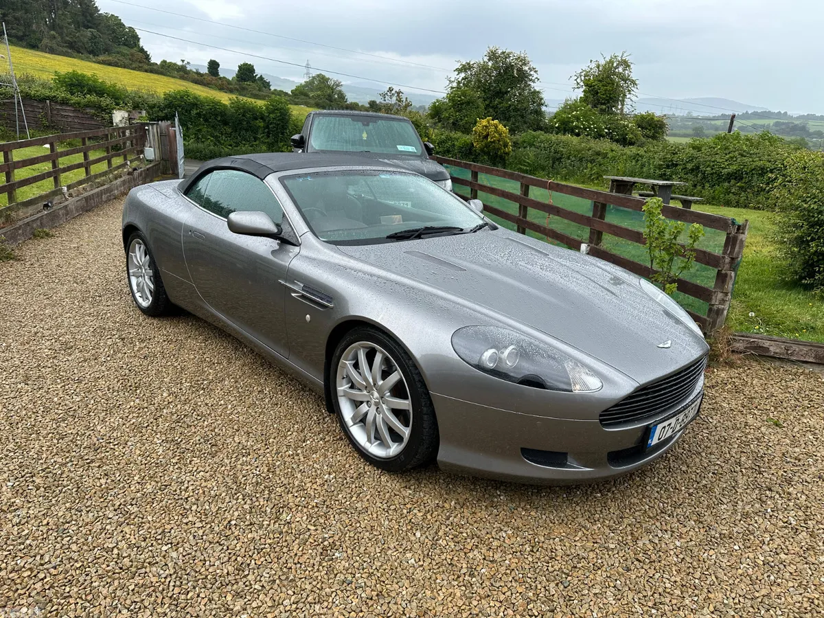 Aston Martin DB9 Convertible, Petrol, 2007, Silver