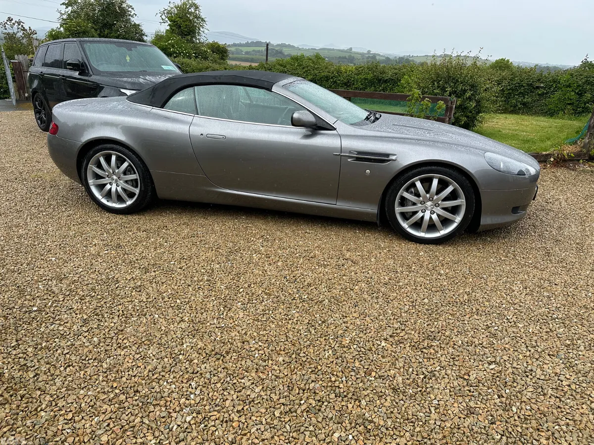 Aston Martin DB9 Convertible, Petrol, 2007, Silver