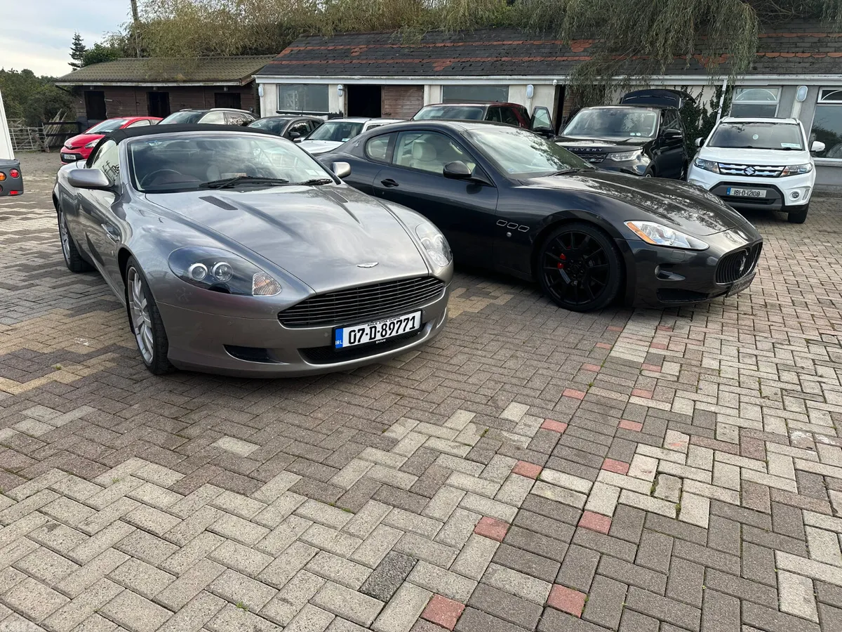 Aston Martin DB9 Convertible, Petrol, 2007, Silver