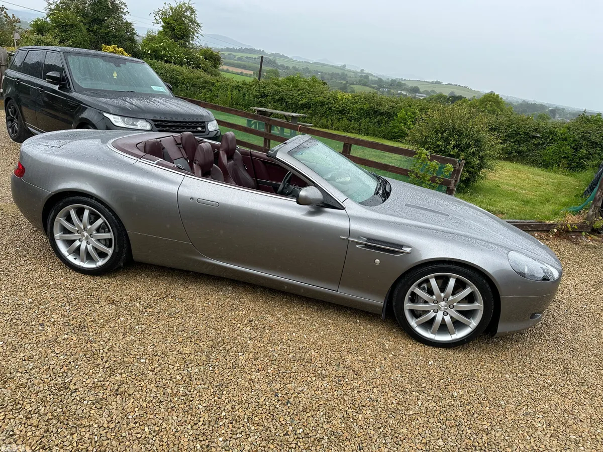 Aston Martin DB9 Convertible, Petrol, 2007, Silver