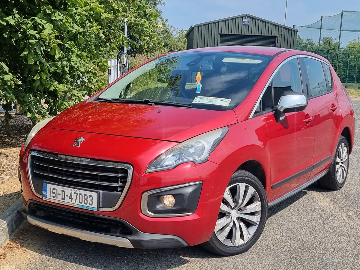 Peugeot 3008 SUV, Diesel, 2015, Red