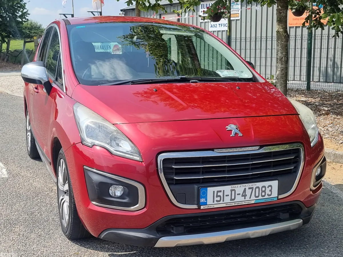 Peugeot 3008 SUV, Diesel, 2015, Red