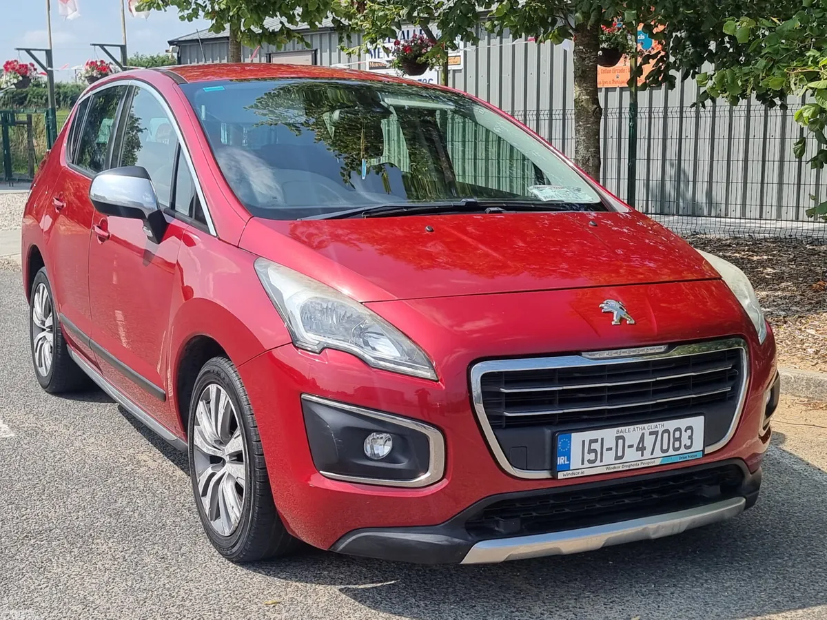 Peugeot 3008 SUV, Diesel, 2015, Red