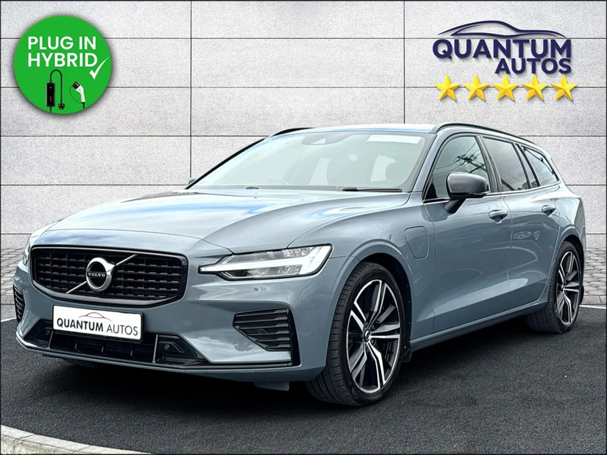 Volvo V60 Estate, Petrol Plug-in Hybrid, 2022, Grey