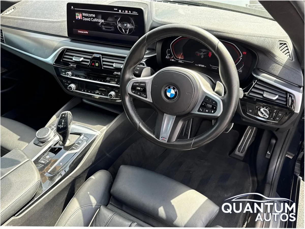 BMW 5-Series Saloon, Diesel, 2021, Black