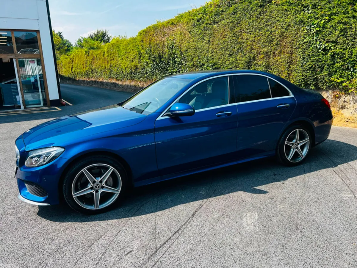 Mercedes-Benz C-Class Saloon, Diesel, 2018, Blue