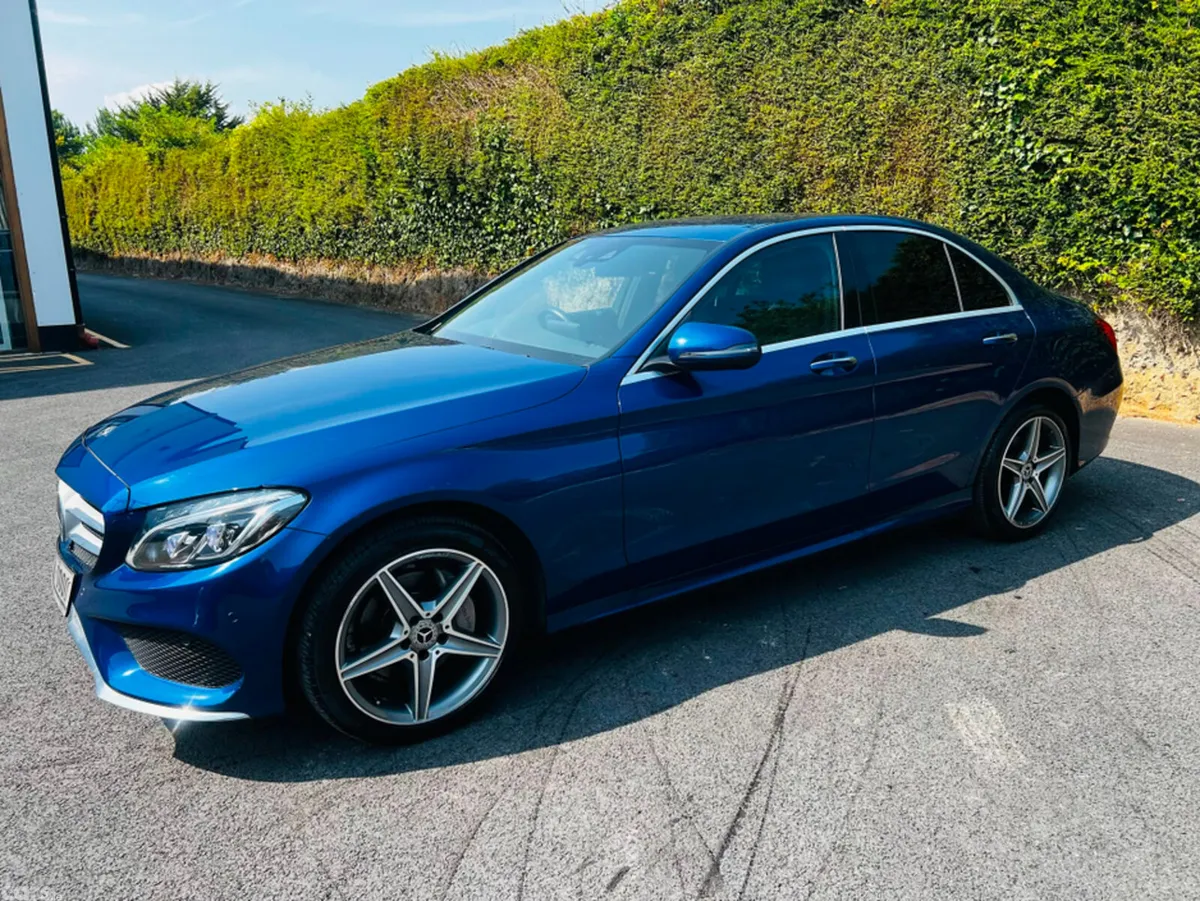 Mercedes-Benz C-Class Saloon, Diesel, 2018, Blue