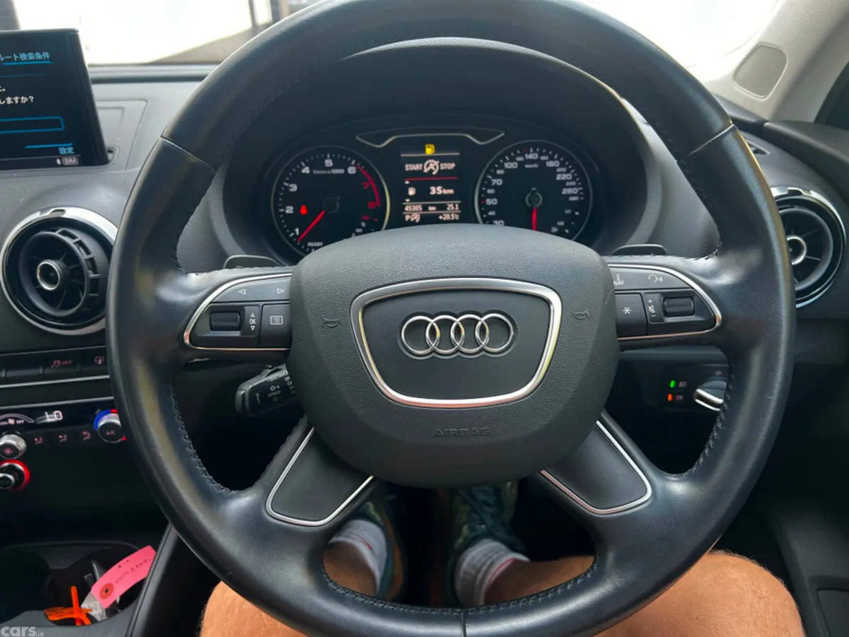 Audi A3 Saloon, Petrol, 2016, Red