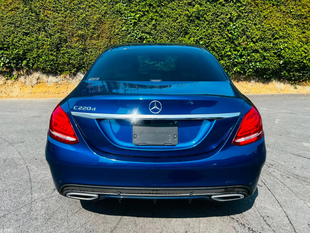Mercedes-Benz C-Class Saloon, Diesel, 2018, Blue