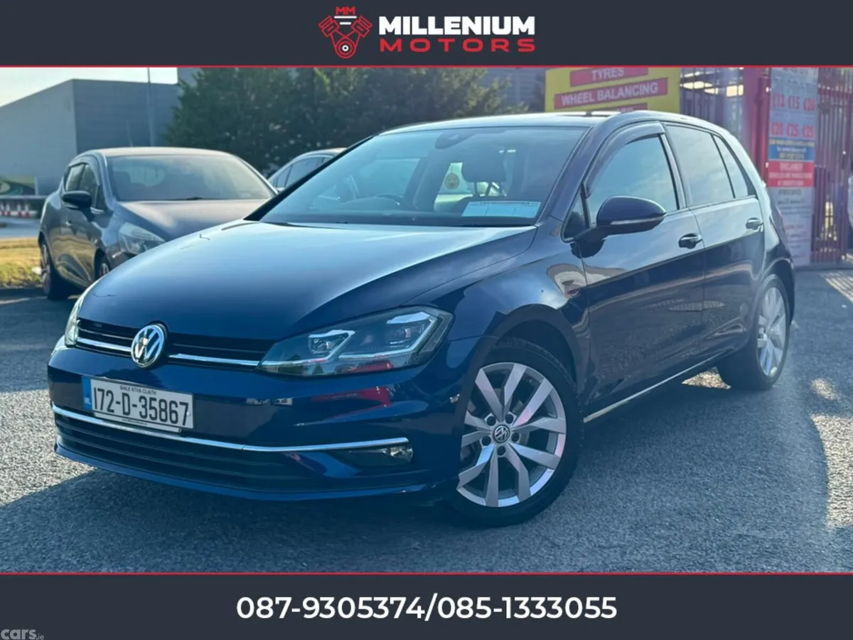 Volkswagen Golf Hatchback, Petrol, 2017, Blue