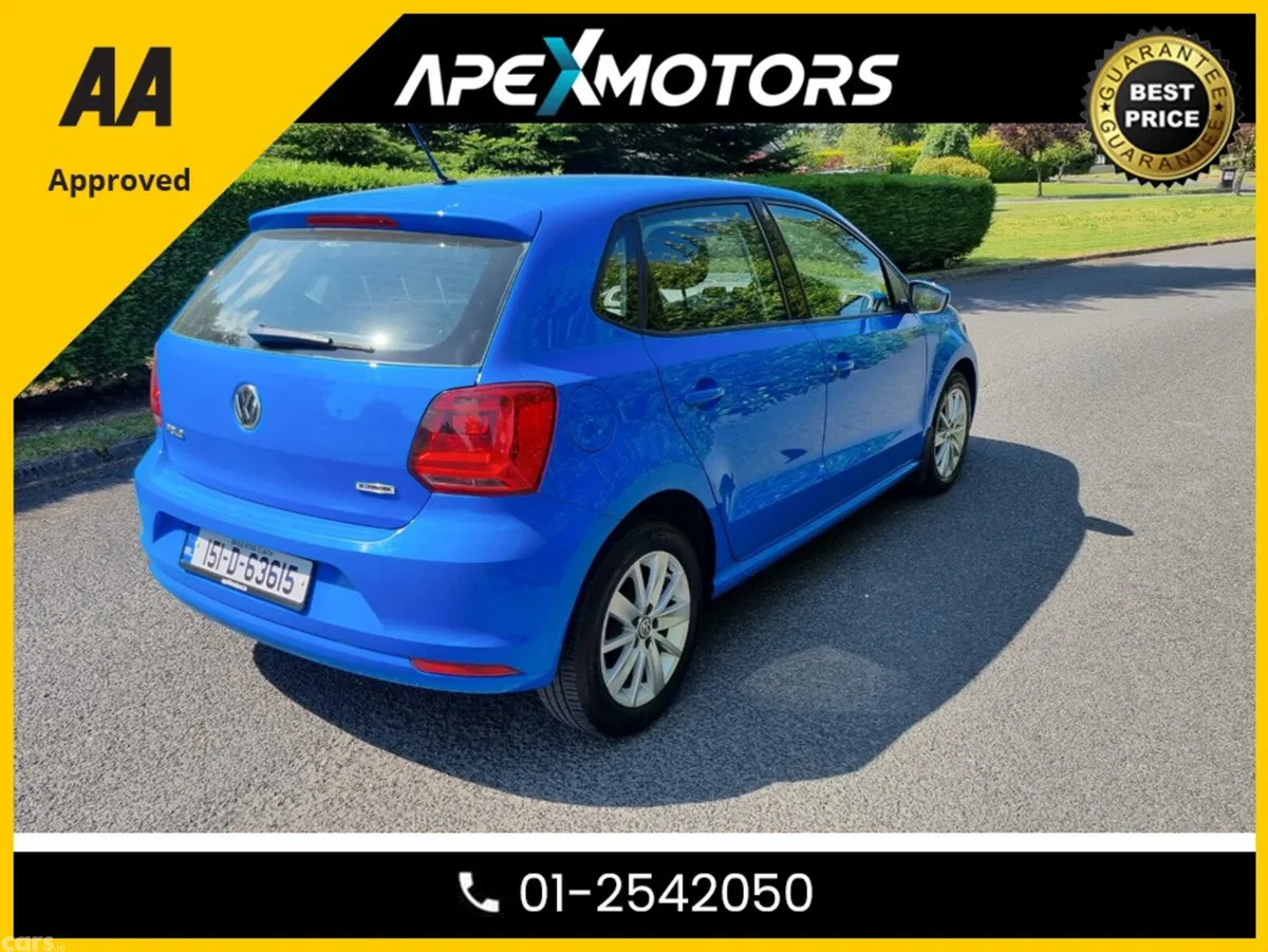 Volkswagen Polo Hatchback, Petrol, 2015, Blue