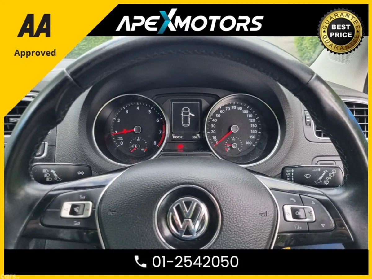 Volkswagen Polo Hatchback, Petrol, 2015, Blue