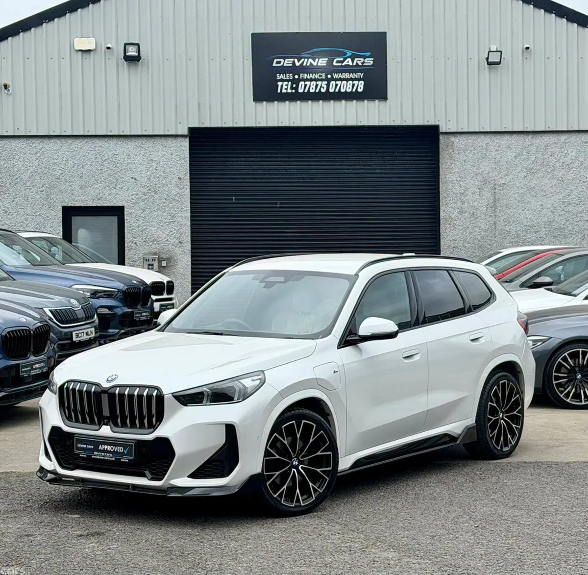 BMW X1 SUV, Petrol Hybrid, 2023, White
