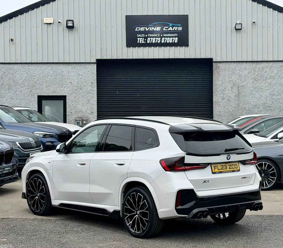BMW X1 SUV, Petrol Hybrid, 2023, White