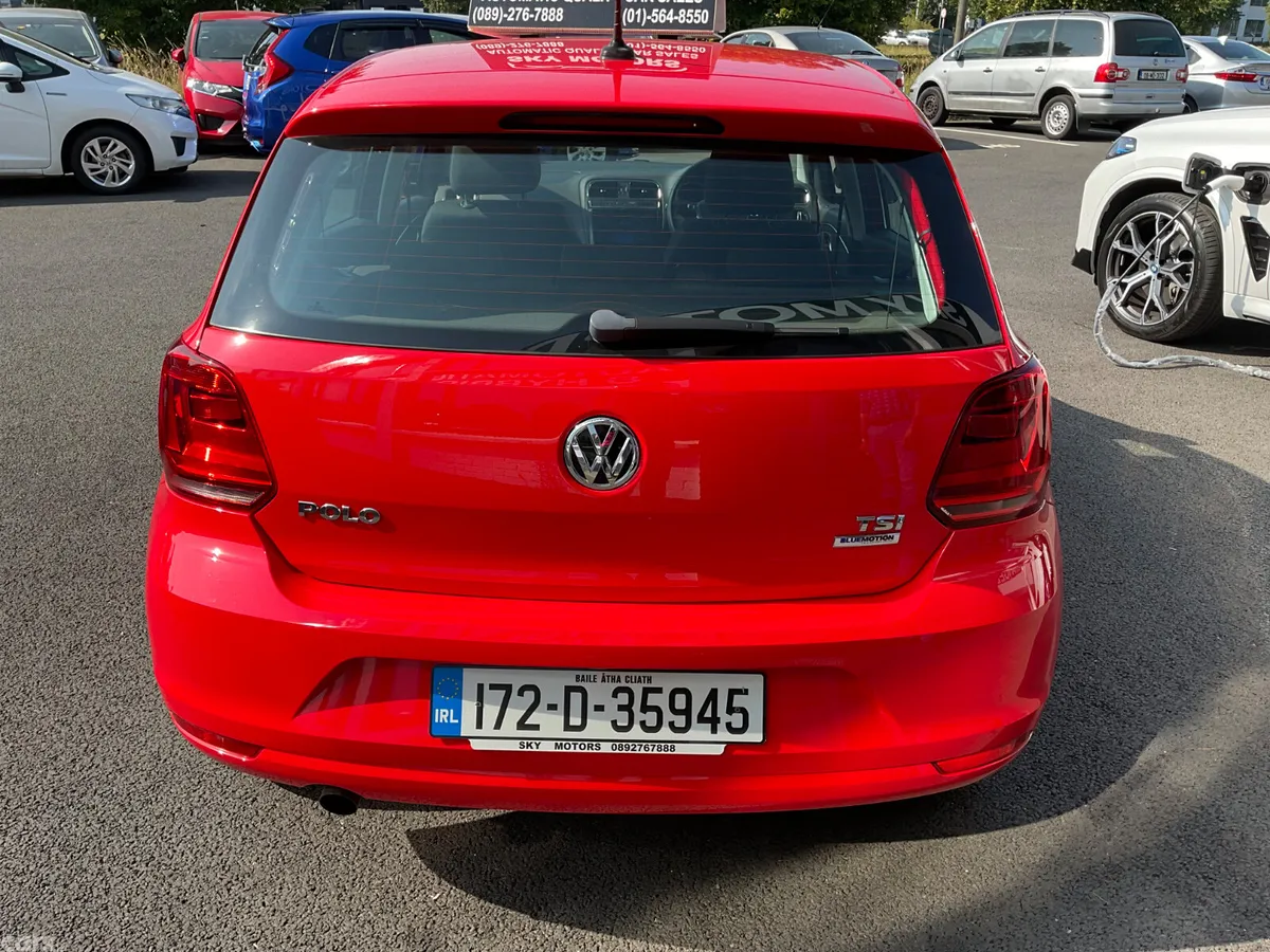 Volkswagen Polo Hatchback, Petrol, 2017, Red