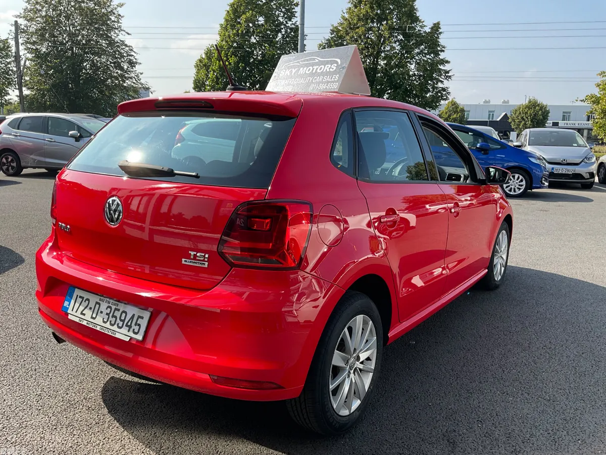 Volkswagen Polo Hatchback, Petrol, 2017, Red