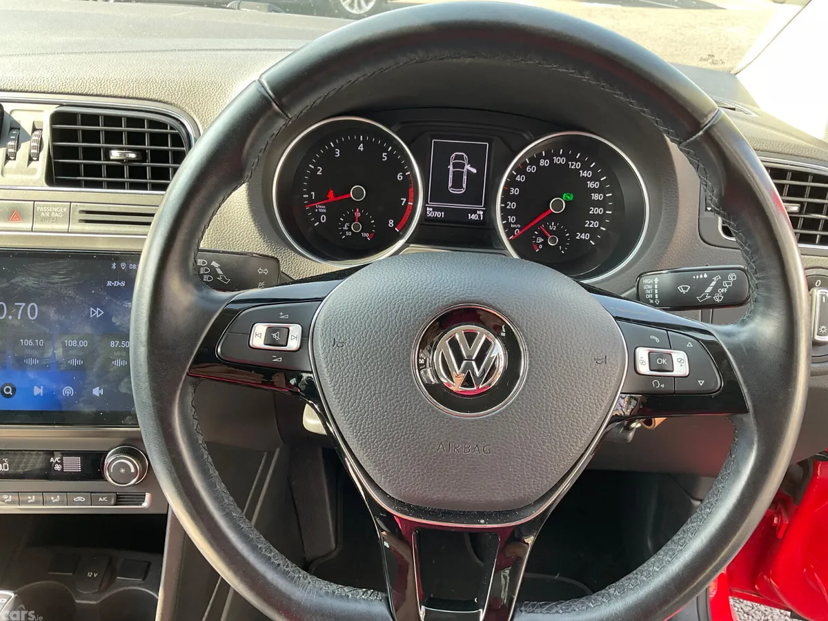 Volkswagen Polo Hatchback, Petrol, 2017, Red
