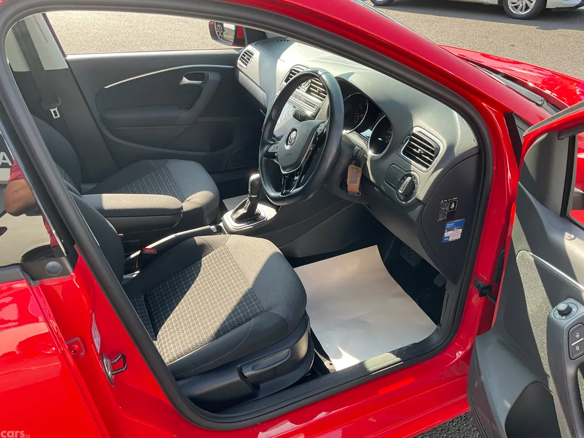 Volkswagen Polo Hatchback, Petrol, 2017, Red