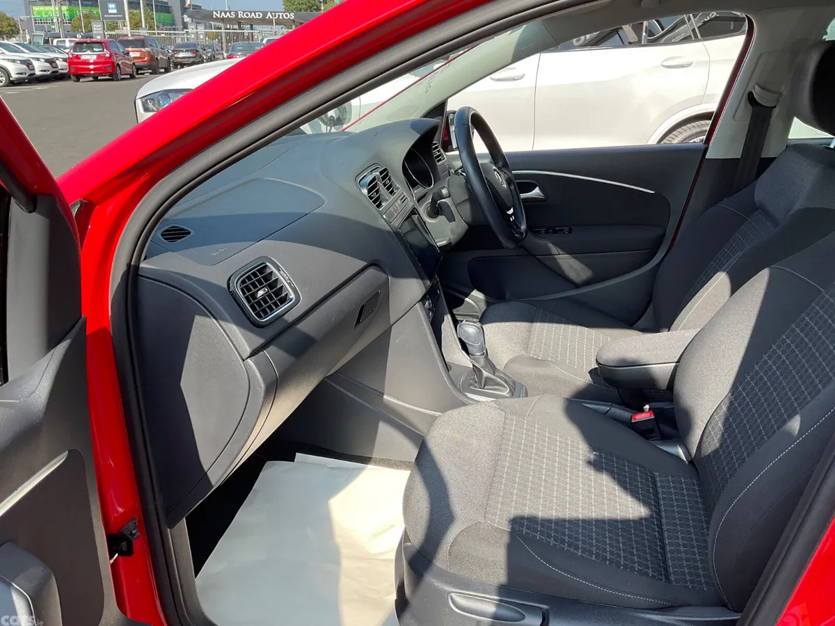 Volkswagen Polo Hatchback, Petrol, 2017, Red
