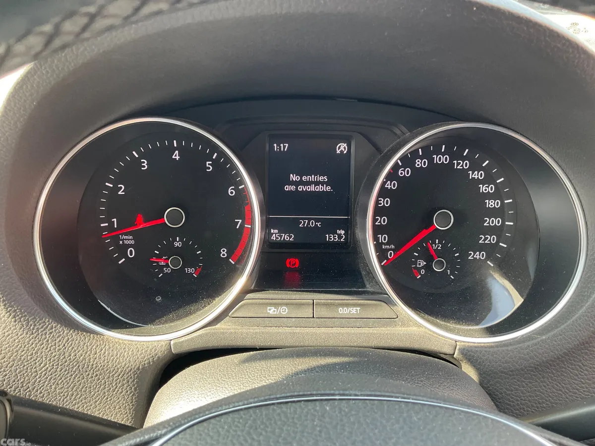 Volkswagen Polo Hatchback, Petrol, 2015, Red