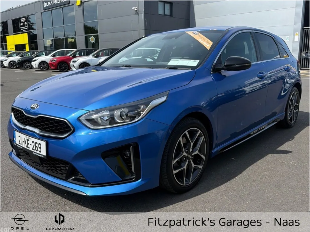 Kia Ceed Hatchback, Petrol, 2021, Blue