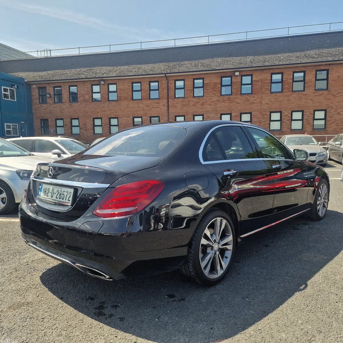 Mercedes-Benz C-Class Saloon, Petrol Plug-in Hybrid, 2016, Black