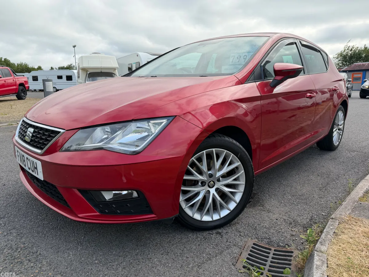 SEAT Leon Hatchback, Diesel, 2018, Red