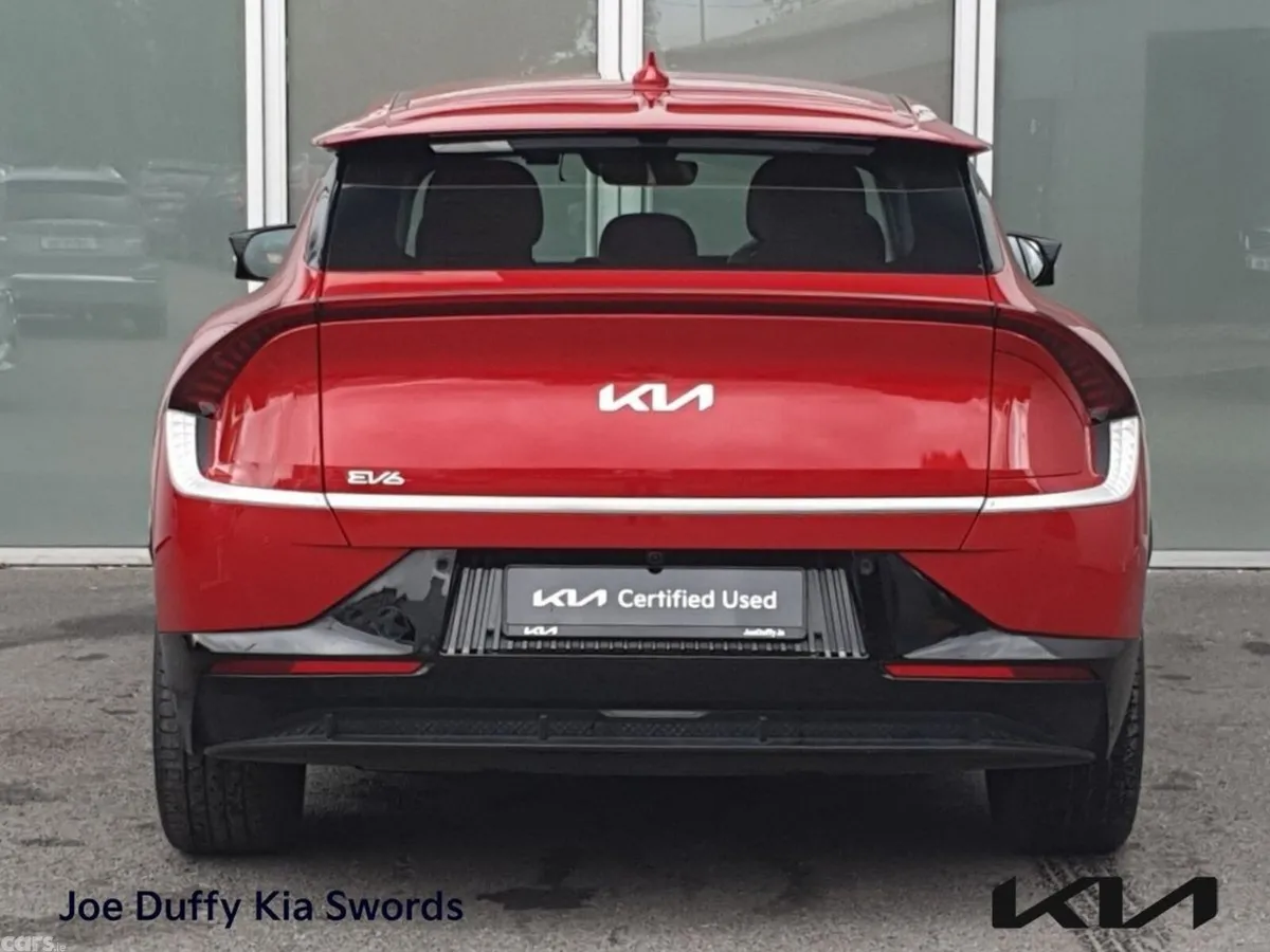 Kia EV6 Hatchback, Electric, 2024, Red