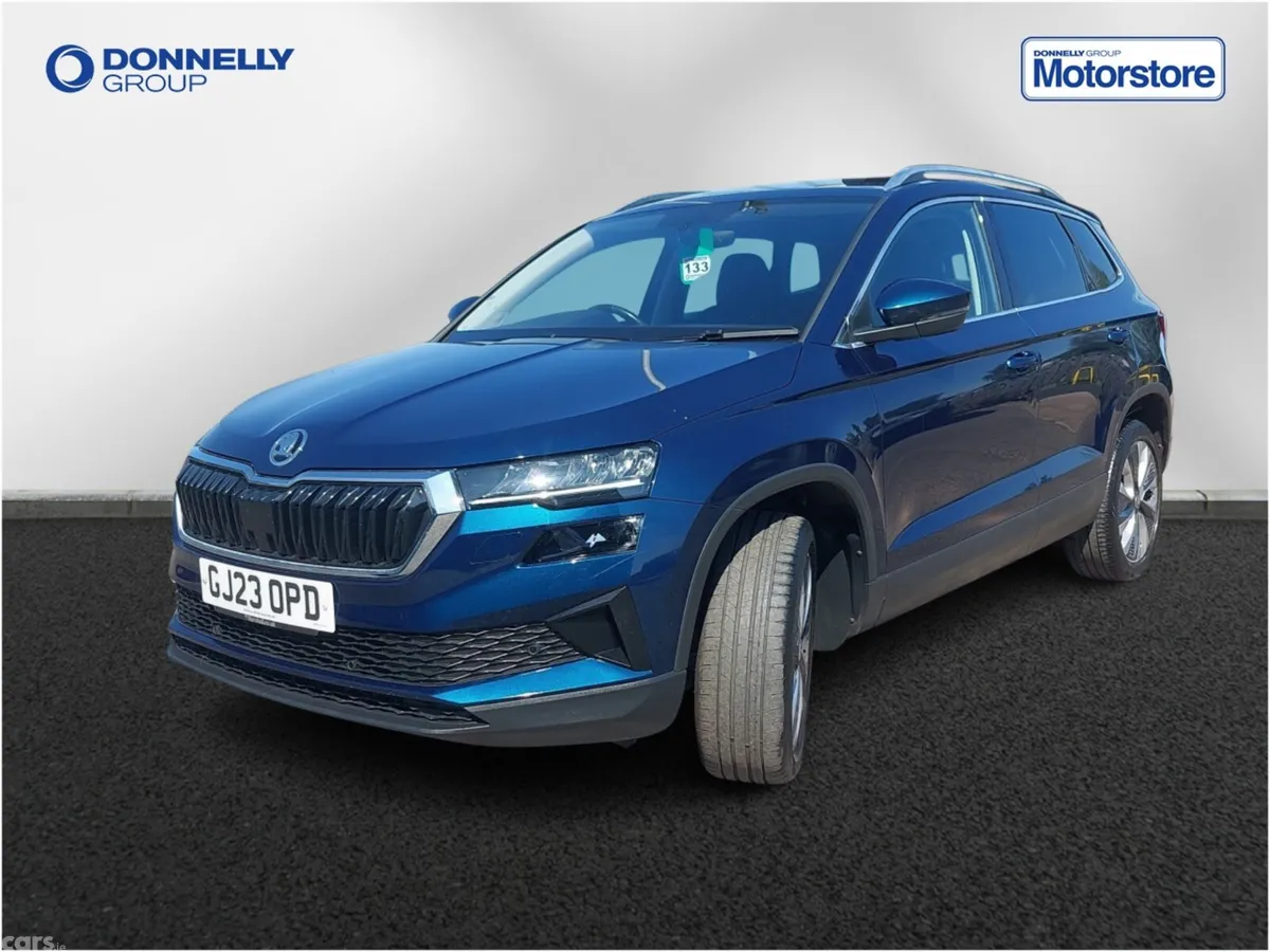 Skoda Karoq Estate, Petrol, 2023, Blue