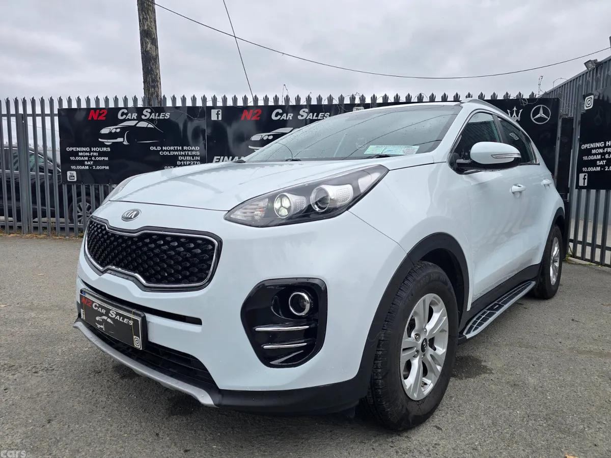 Kia Sportage SUV, Diesel, 2017, White