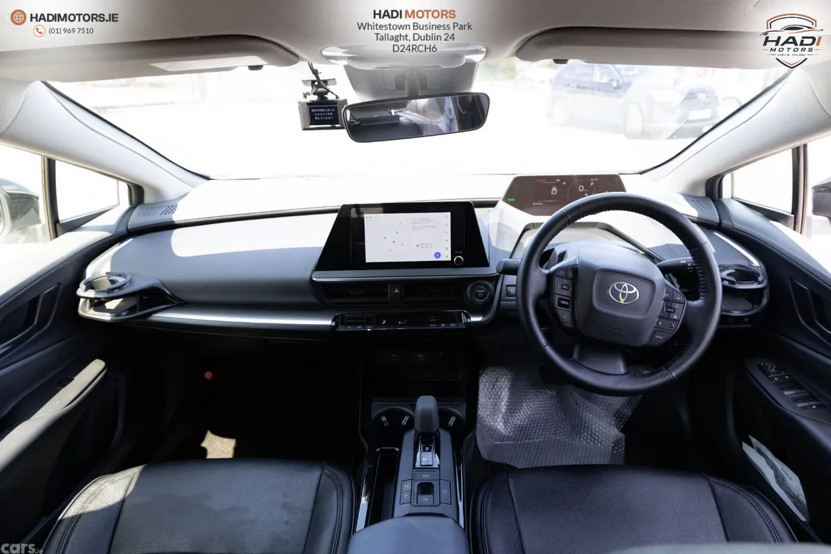 Toyota Prius Saloon, Petrol Hybrid, 2023, White